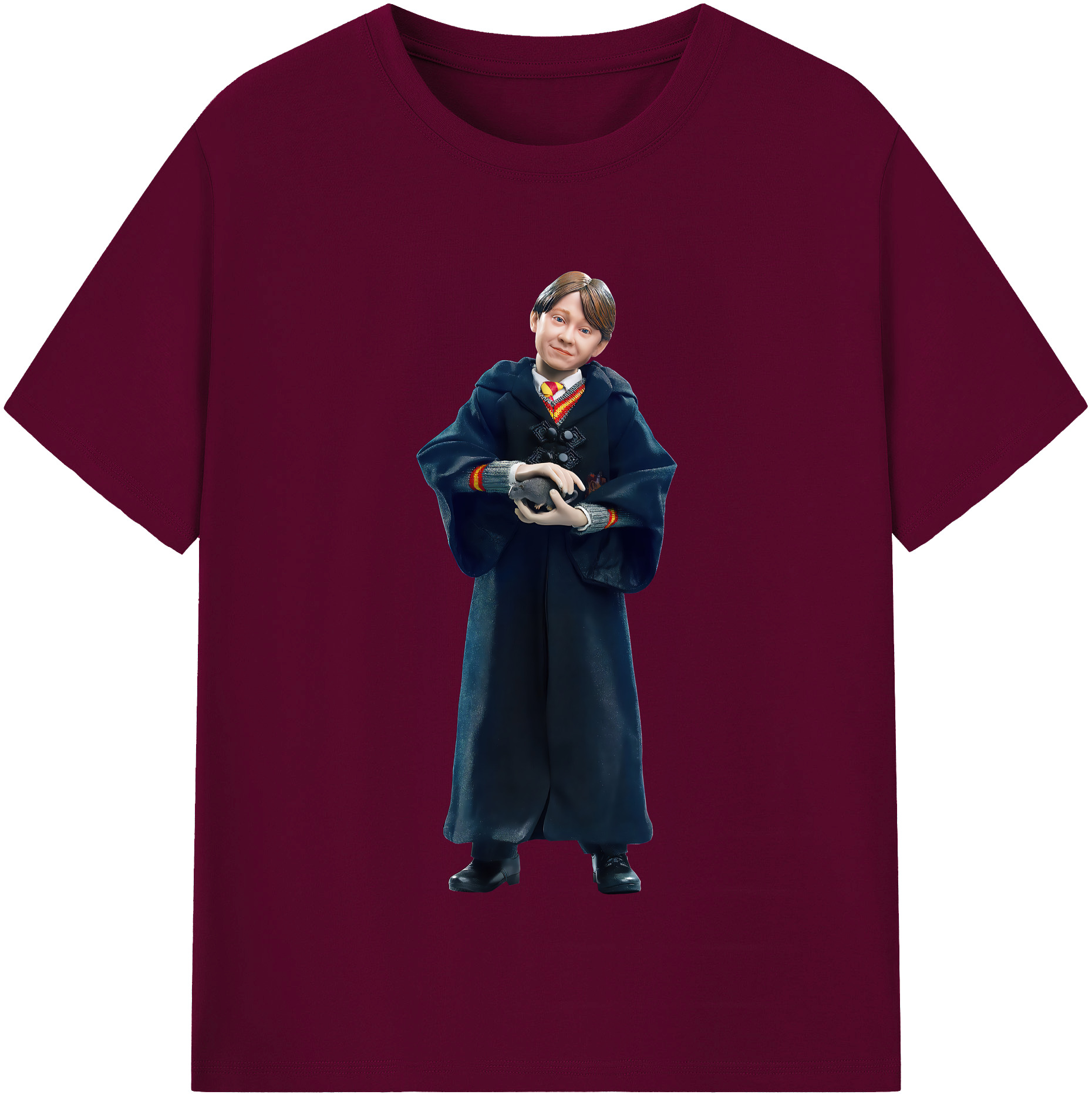 （画像用） Harry Potter ハリー・ポッターシリーズ レディースカジュアルプリントTシャツ（綿100％）